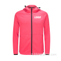 Best verkopende rits polyester jassen met hoodies unisex